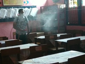 3 Siswa Positif COVID-19, Belajar Daring SDN Kebonsari Pasuruan Diperpanjang