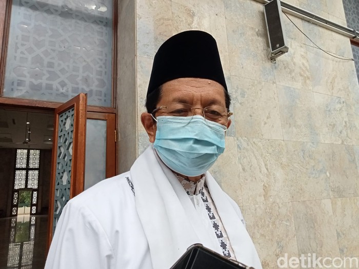 Imam Besar Masjid Istiqlal KH Nasaruddin Umar (Anggi Muliawati/detikcom)