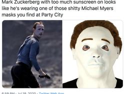 10 Meme Mark Zuckerberg Pakai Sunscreen Ketebelan