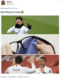 Meme saat Real Madrid dikalahkan Athletic Bilbao di babap perempatfinal Copa Del Rey.