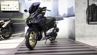 Modifikasi Vario 160 ini disebut berada pada level medium yang ditujukan bagi penggemar touring dan city rolling. Paling santer terlihat aura big scooter ala Forza. Foto: Astra Honda Motor