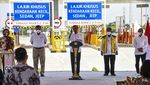 Momen Jokowi Resmikan Tol Binjai-Stabat