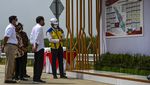 Momen Jokowi Resmikan Tol Binjai-Stabat Momen Jokowi Resmikan Tol Binjai-Stabat