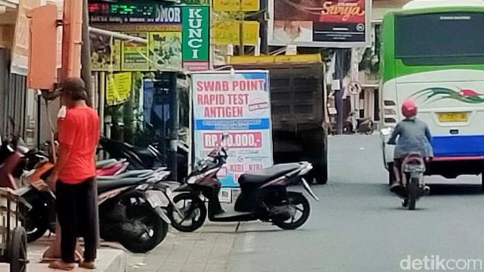 polisi gerebek klinik tes antigen di banyuwangi