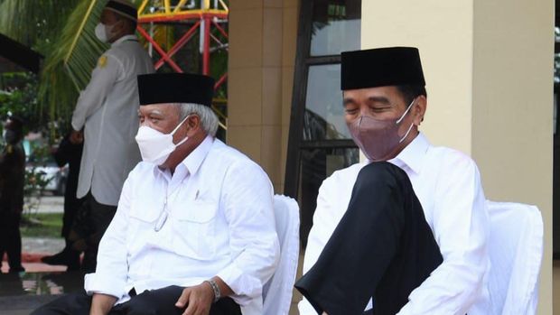 Presiden Jokowi di Binjai