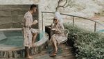 Momen Romantis Siti Badriah dan Krisjiana Baharudin Saat Makan Bersama