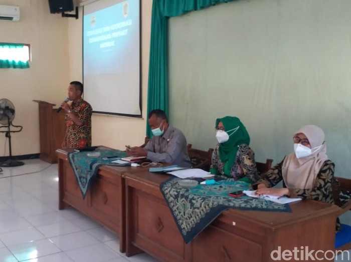 Sosialisasi vaksinasi ternak di DKPP.