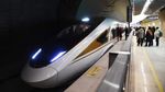 Foto: Kereta Berkecepatan Tinggi dan Stasiun Kereta Api Terdalam di Dunia