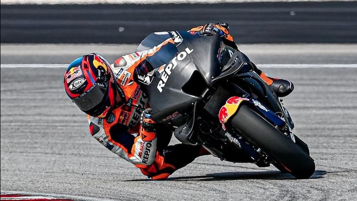 Stefan Bradl di Tes Pramusim MotoGP 2022