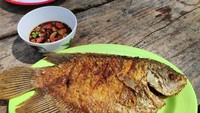 Ada gurame goreng, ikan nila pecak, karedok, gado-gado, ayam goreng, jengkol kecap, tumis kangkung hingga petai goreng. Menu ini paling pas disantap dengan nasi putih hangat. Foto: detikFood/Devi S. Lestari