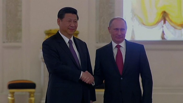 Vladimir Putin dan Xi Jinping