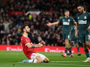 Duh Bruno Fernandes, Gagal Bikin Gol ke Gawang yang Kosong