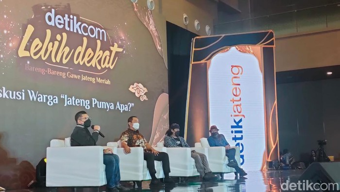 Launching detikJateng, Solo, Sabtu (5/2/2022).