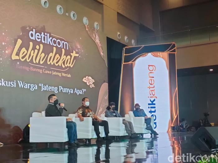 Launching detikJateng, Solo, Sabtu (5/2/2022).