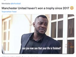 Meme Kisah Sedih MU, Gagal Maning di FA Cup