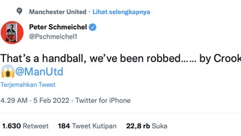 Middlesbrough bikin skor jadi imbang, tapi gol tersebut kontroversial karena sempat handball. Foto: Twitter