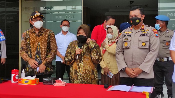 Menteri sosial Tri Rismaharini