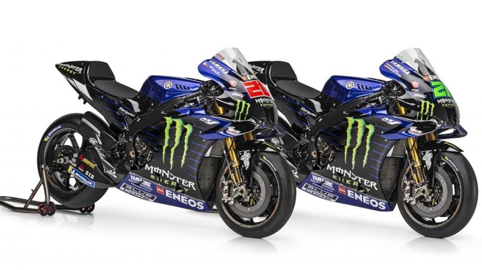 Motor balap Yamaha di MotoGP 2022 Motor balap Yamaha YZR-M1 di MotoGP 2022.