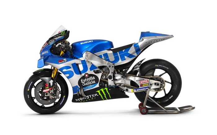 Motor baru Tim Suzuki Ecstar MotoGP 2022.