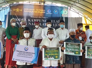 KKP & PBNU Serahkan Bantuan-Gelar Pelatihan di Kampung Nelayan NTT