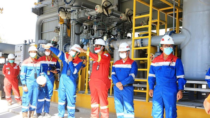 Pipa minyak Duri-Dumai 63,5 kilometer beroperasi