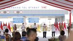 Ternyata... Ini Toh Tol yang Baru Diresmikan Jokowi, Keren Lho!