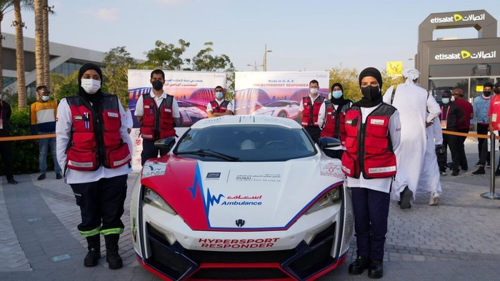 Supercar jadi ambulance di Dubai