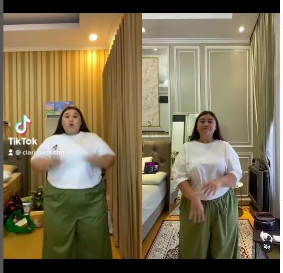 Tips diet Clarissa Putri