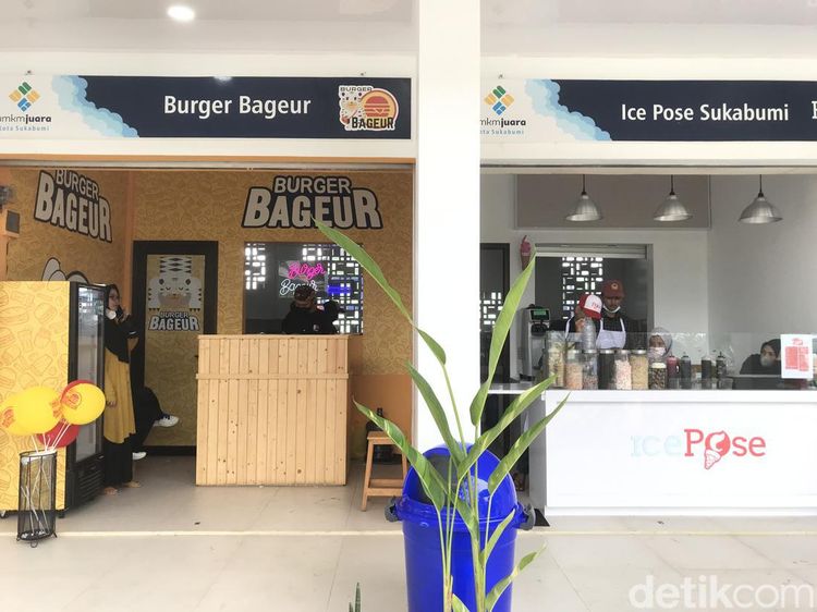 Alun-alun Kota Sukabumi Punya Pojok UKM Lokal