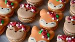 Sayang Dimakan! 10 Macaron Cantik Ini Dilukis Bentuk Bunga dan Rusa