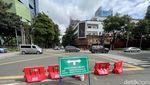 Ada One Way, Begini Suasana Lalu Lintas di Simpang Thamrin-Kebon Sirih