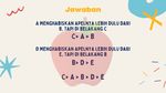 Tes Logika dan Kesabaran, Nggak Bisa Jawab Tandanya Masih Butuh Libur