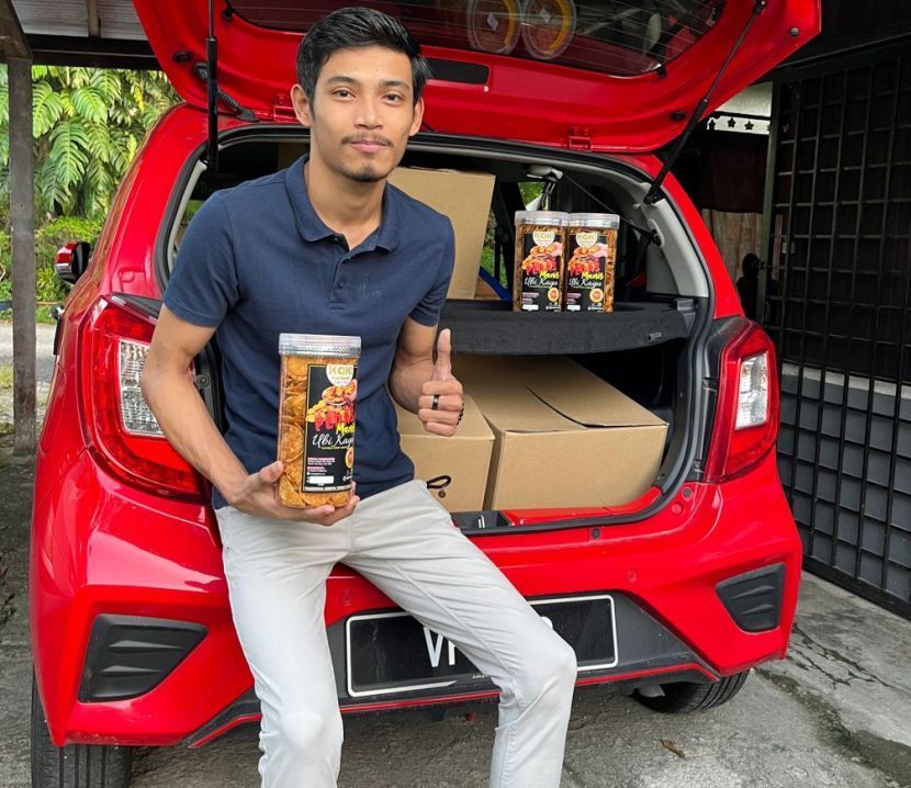 Dulu Hanya Mampu Makan Nasi Putih, Pria Ini Kini Sukses Jadi Pengusaha Keripik Ubi