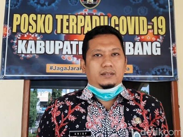 Humas Satgas COVID-19 Arief Dwi Sulistya.