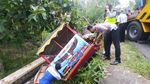 Kereta Kelinci Nyungsep di Madiun, Tewaskan Nenek dan Cucu