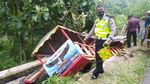 Kereta Kelinci Nyungsep di Madiun, Tewaskan Nenek dan Cucu