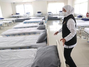 BOR RS Rujukan COVID-19 di Jatim Aman, Ini Rinciannya