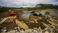 Pemerintah mulai melakukan pembangunan tahap awal, salah satunya akses jalan untuk angkutan dalam proses pembangunan IKN Nusantara.   