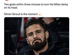 AC Milan Comeback dan Libas Inter, Begini Reaksi di Linimasa