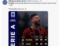 AC Milan Comeback dan Libas Inter, Begini Reaksi di Linimasa