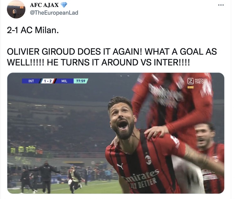 Meme AC Milan Inter Meme AC Milan Inter