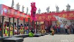 Naga Liong-Tari Sufi Meriahkan Perayaan Imlek di Ciamis