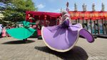 Naga Liong-Tari Sufi Meriahkan Perayaan Imlek di Ciamis