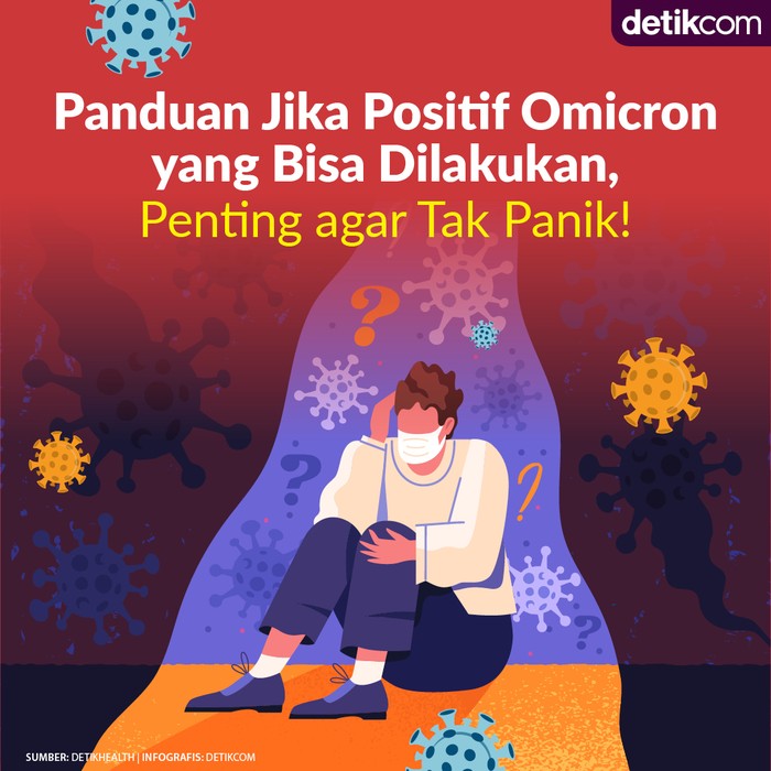Panduan jika positif Omicron Panduan jika positif Omicron