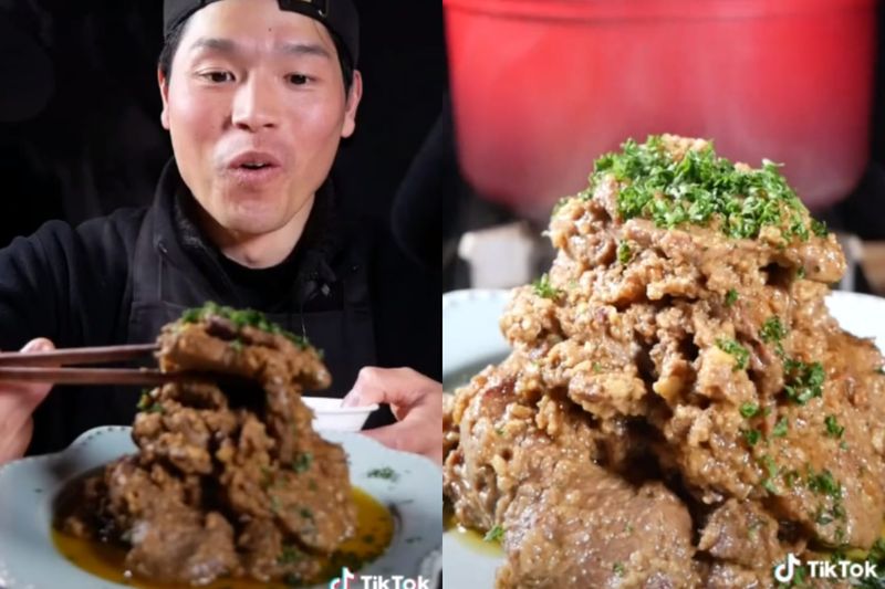 Orang Jepang Jago Masak Rendang, Videonya Viral di TikTok