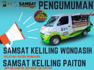 Cek Jadwalnya! Samsat Keliling Probolinggo Layani Siang dan Malam