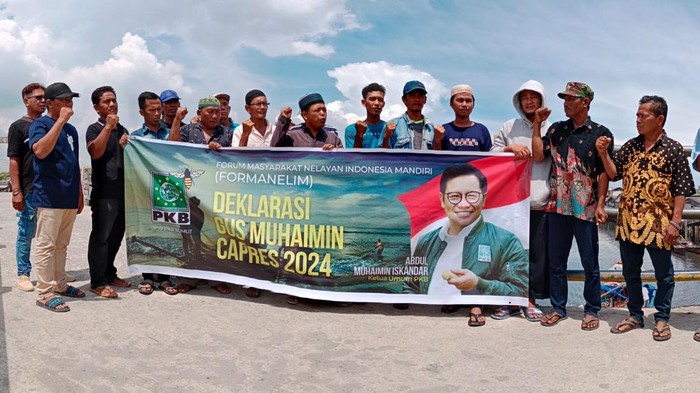 Sekelompok nelayan di Sumut dukung Cak Imin Nyapres 2024