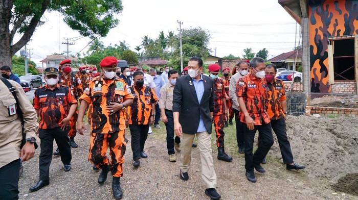 Bamsoet kunjungi kantor PP Jambi.