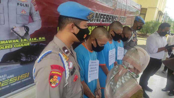 Bapak dan anak di Cianjur ditangkap usai bacok seorang pria akibat dendam