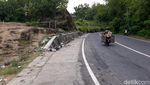 Kondisi Terkini Lokasi Kecelakaan Maut Bus di Bantul